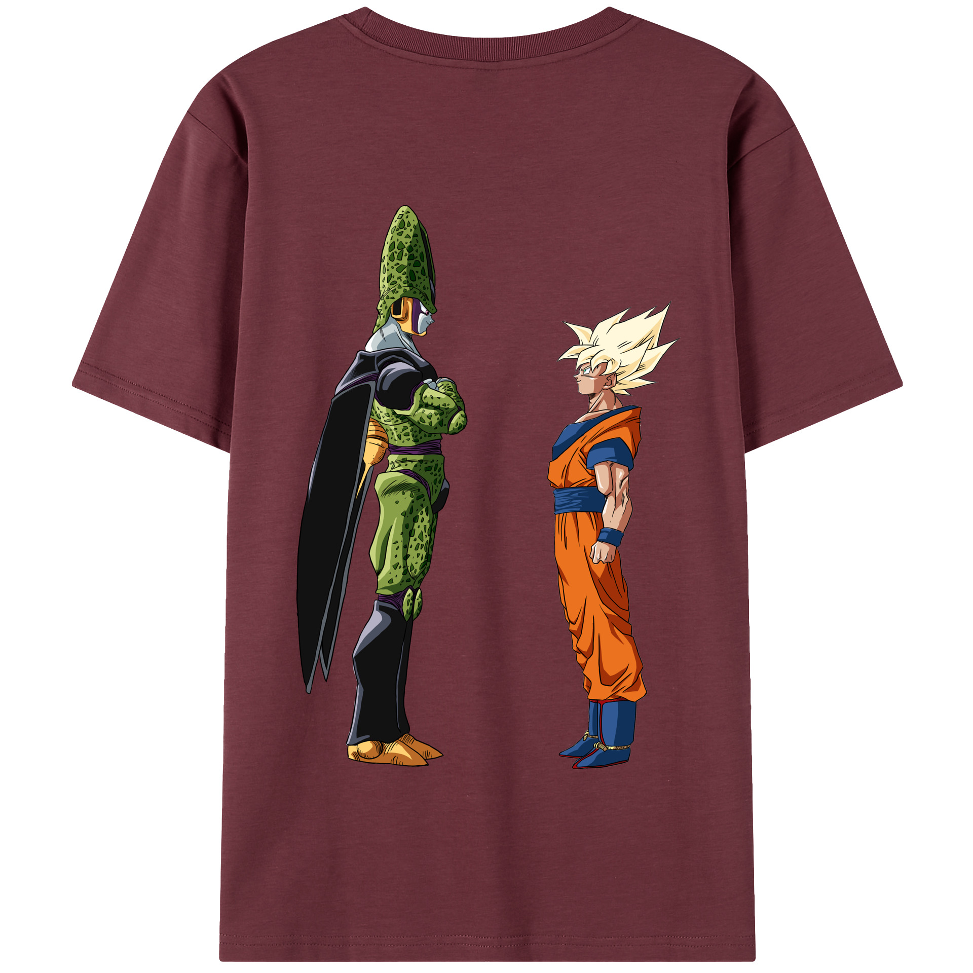 （画像用） ドラゴンボール DRAGON BALL 綿100％半袖Tシャツ（背面プリント）